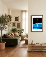 Sailboat 1 framed in a grounding room thumbnail