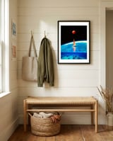 Sailboat 1 framed in a relaxed room thumbnail
