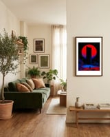 Red Moon Aura framed in a grounding room thumbnail
