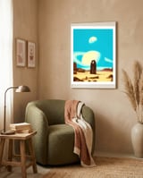 Falling In Love On Mars framed in a tender room thumbnail