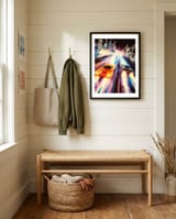 Street Racers framed in a relaxed room thumbnail