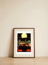 Love Over Japan — framed, leaning against the wall thumbnail