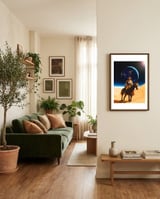 Space Cyborg framed in a grounding room thumbnail