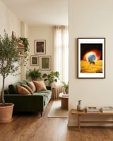 Nebula Cowboy framed in a grounding room thumbnail