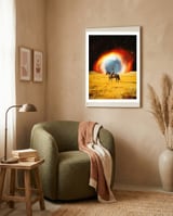 Nebula Cowboy framed in a tender room thumbnail