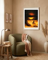 Western Space Adventure framed in a tender room thumbnail