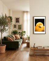 Lunar Cowboy framed in a grounding room thumbnail