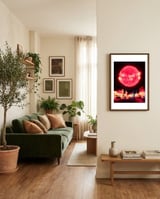 Neon Nightfall framed in a grounding room thumbnail