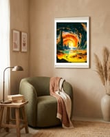 Romantic Space Walk framed in a tender room thumbnail