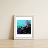 Stormy Black V2  — framed, leaning against the wall thumbnail