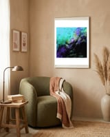 Stormy Black V2  framed in a tender room thumbnail