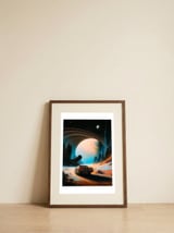 Ultimate Space Racer — framed, leaning against the wall thumbnail