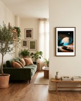 Ultimate Space Racer framed in a grounding room thumbnail
