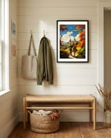 An Oxford Adventure framed in a relaxed room thumbnail