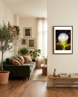 Paradise framed in a grounding room thumbnail