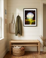 Paradise framed in a relaxed room thumbnail