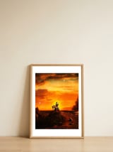 Courage — framed, leaning against the wall thumbnail