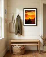 Courage framed in a relaxed room thumbnail