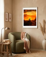 Courage framed in a tender room thumbnail
