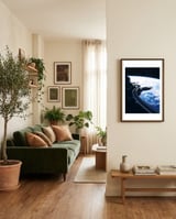 Road To Infinity framed in a grounding room thumbnail