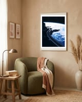 Road To Infinity framed in a tender room thumbnail