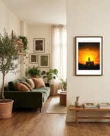 Cowboy III framed in a grounding room thumbnail