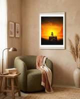 Cowboy III framed in a tender room thumbnail