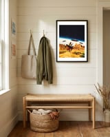UFO Space Chase framed in a relaxed room thumbnail