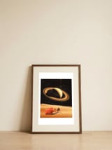 Space Date — framed, leaning against the wall thumbnail