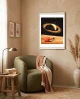 Space Date framed in a tender room thumbnail