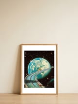 Highway Home — framed, leaning against the wall thumbnail
