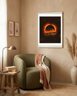 The Space Rider framed in a tender room thumbnail