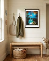 A Curious Sight framed in a relaxed room thumbnail