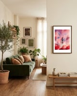 Cloud Painter framed in a grounding room thumbnail
