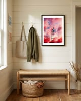Cloud Painter framed in a relaxed room thumbnail