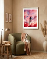 Cloud Painter framed in a tender room thumbnail