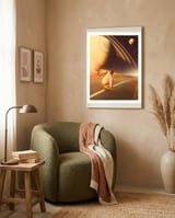 Space Sk8er framed in a tender room thumbnail