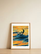 Surf Trip — framed, leaning against the wall thumbnail