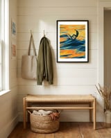 Surf Trip framed in a relaxed room thumbnail