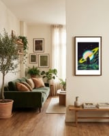 The Arrival framed in a grounding room thumbnail