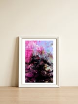 STORMY BLACK vs PINK-1   — framed, leaning against the wall thumbnail