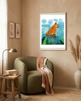 Tiger Creek framed in a tender room thumbnail