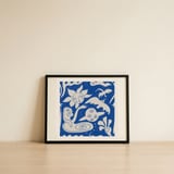 Celestial Folk Dream — framed, leaning against the wall thumbnail