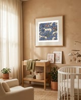 Whimsical Forest Deer framed in a tender room thumbnail