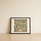 Panda Onigiri Bento — framed, leaning against the wall thumbnail