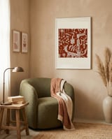 Enchanted Forest Gathering framed in a tender room thumbnail