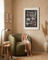 Tribal Spirit Animals framed in a tender room thumbnail