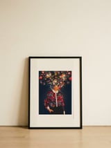 Your Head Was Full of Colours That Had No Names — framed, leaning against the wall thumbnail