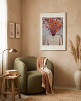 Bright Bloom framed in a tender room thumbnail
