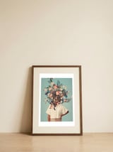 Thank God It's Spring — framed, leaning against the wall thumbnail